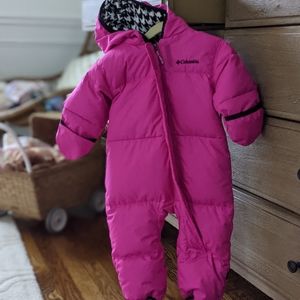 infant toddler Columbia snowsuit bunting